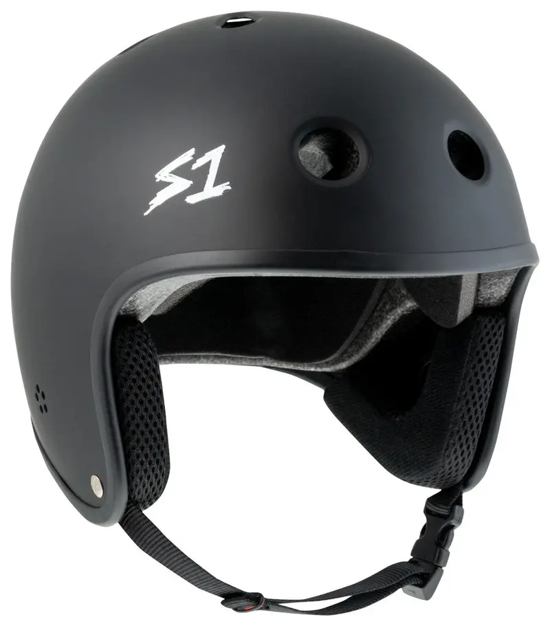 S1 Retro Lifer Helmet - Black Matte 1