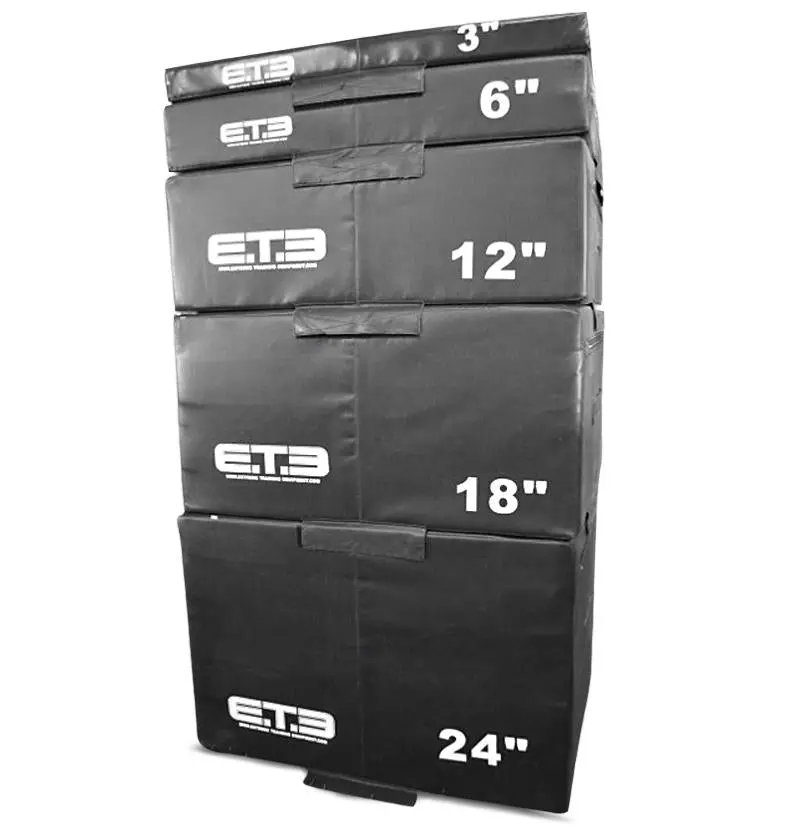 Safety Foam Plyo Box Set 2.0 - 3,6,12,18, 24" 1