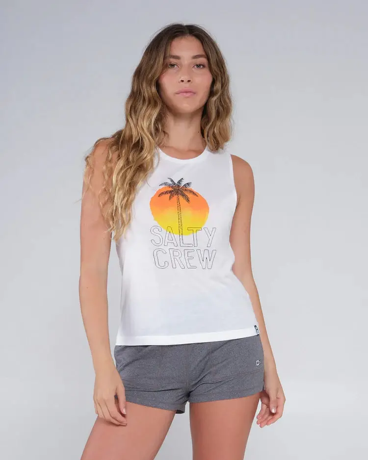 Salty Crew Summer Vibes Womens Muscle Tank 1