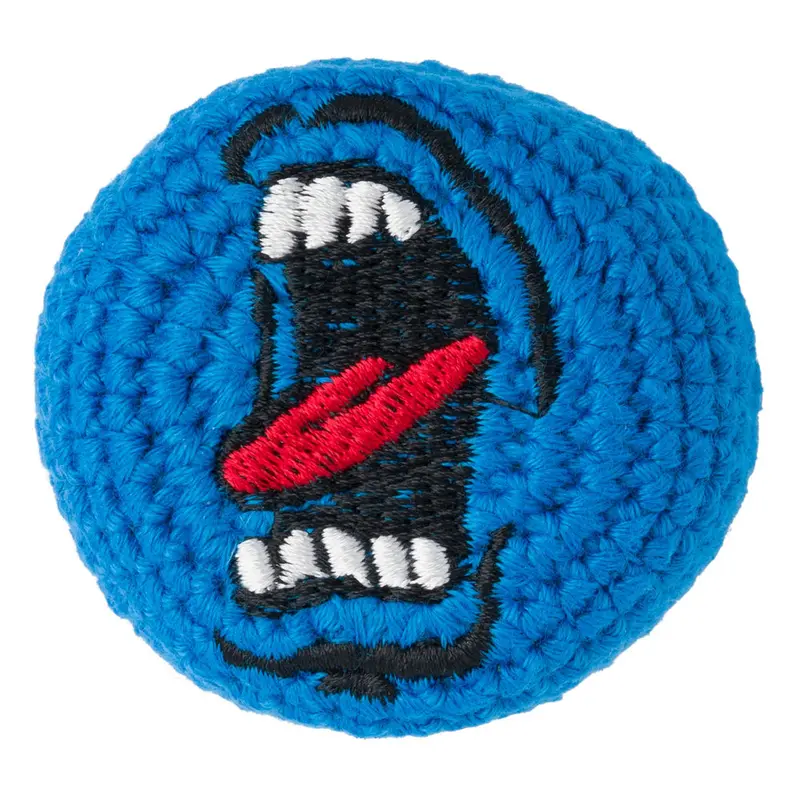Santa Cruz Big Mouth Crochet Foot Bag 1