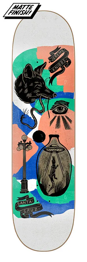 Santa Cruz Knibbs Seeker Skateboard Deck 8.25" 1