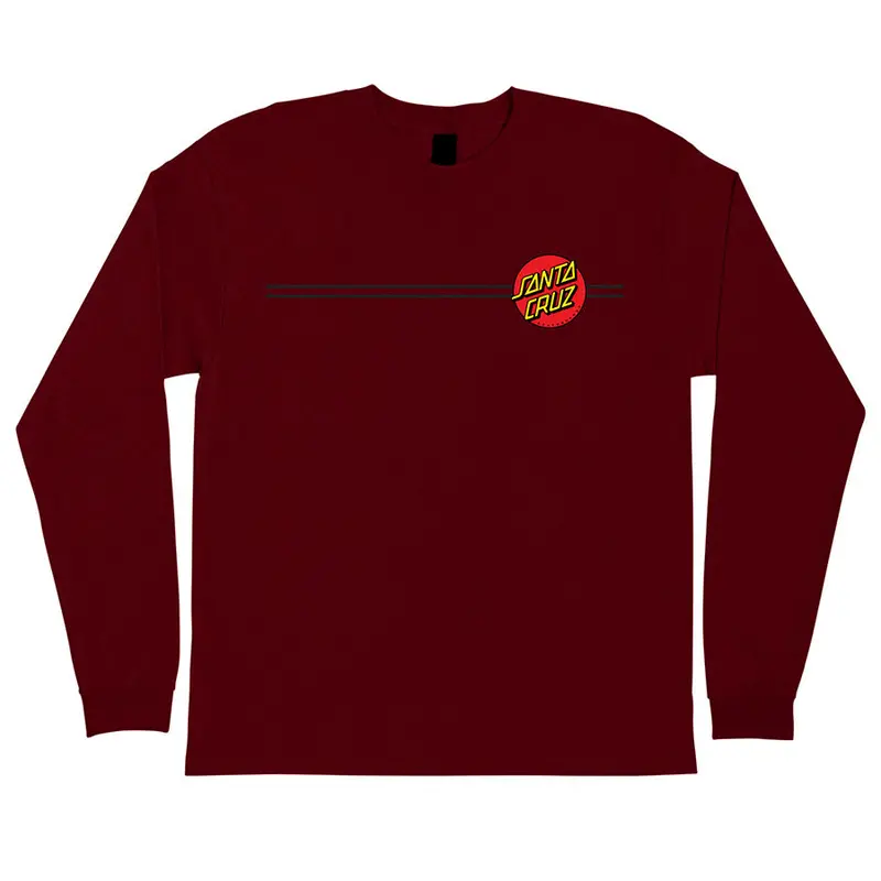 Santa Cruz Longsleeve T-Shirt Classic Dot Santa 1