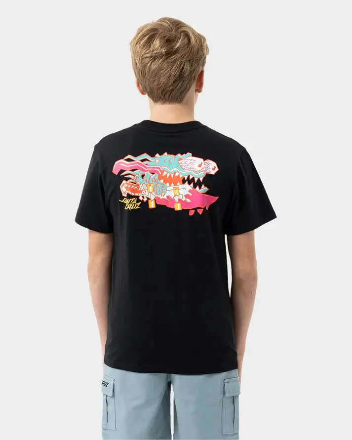 Santa Cruz Meek Scratched Slasher Boys Tee 1