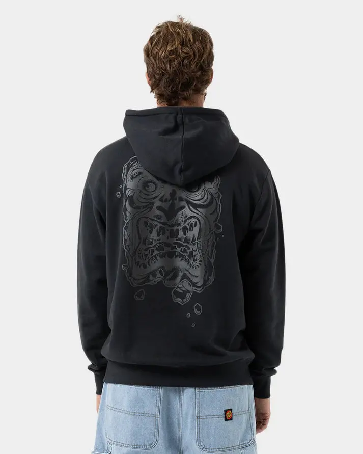 Santa Cruz Os Roskopp Destruct Face Mono Hoodie 1