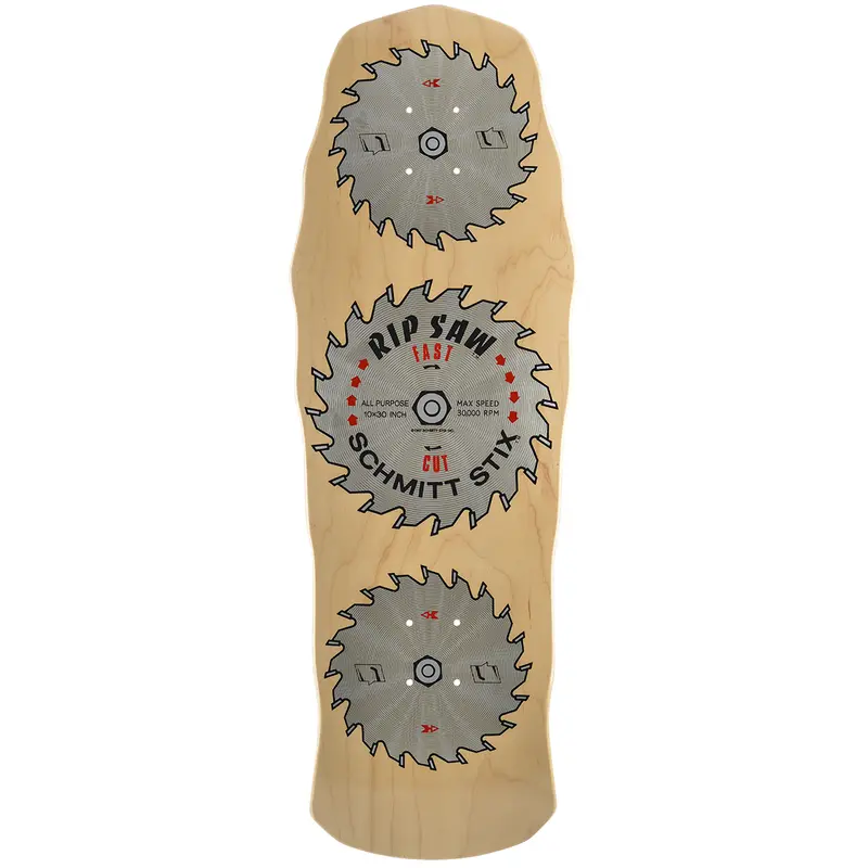 Schmitt Stix Ripsaw Skateboard Deck 1