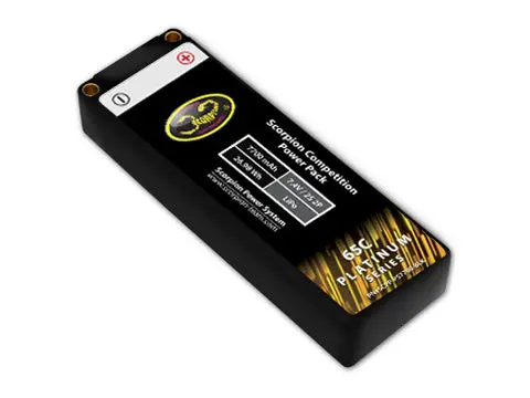 Scorpion Competition Power Pack (2S 7700 Mah) - Platinum Series 1