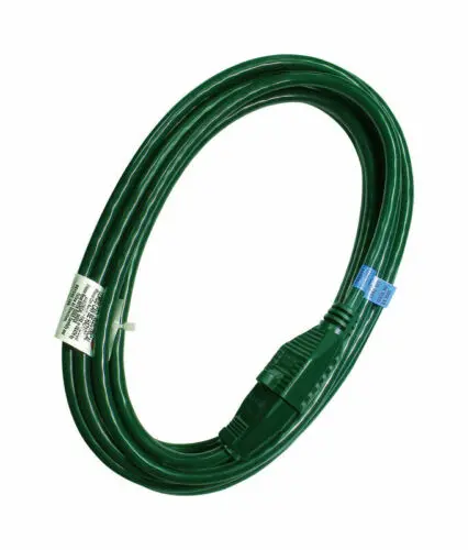 Seasonal Source - 15' Green Household Extension Cord - Ext-15-G 1