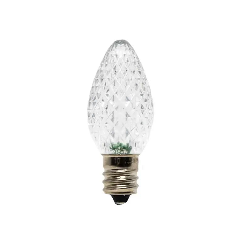 Seasonal Source - C7 Led Smd Pure White Retrofit Bulb (Pack Of 25) - Led-C7-Pw-Smd 1