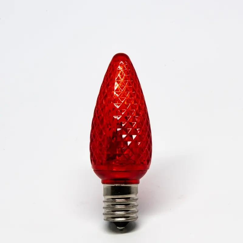 Seasonal Source - C9 Led Smd Red Retrofit Bulb (Pack Of 25) - Led-C9-Red-Smd 1