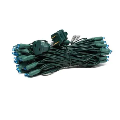Seasonal Source - Led 5Mm Professional Grade String Lights (Blue, 70 Lights, 4" Spacing) - 45611R-B 1