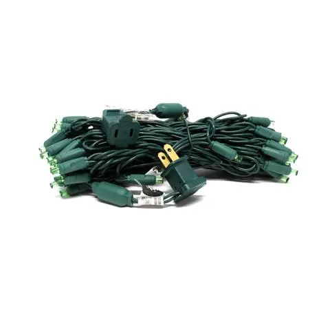 Seasonal Source - Led 5Mm Professional Grade String Lights (Green, 70 Lights, 4" Spacing) - 45614R-B 1