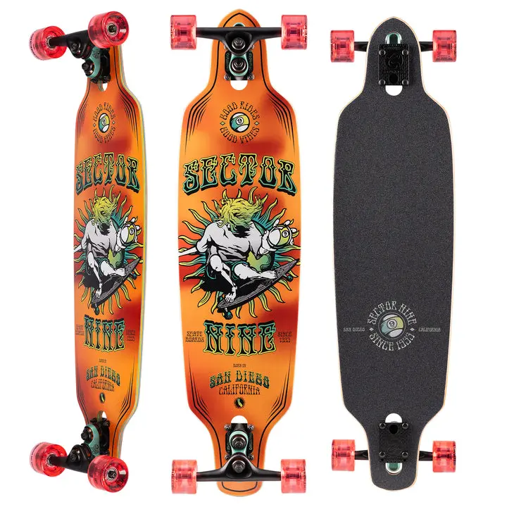 Sector 9 9Er Mini Fractal Skateboard Complete 2