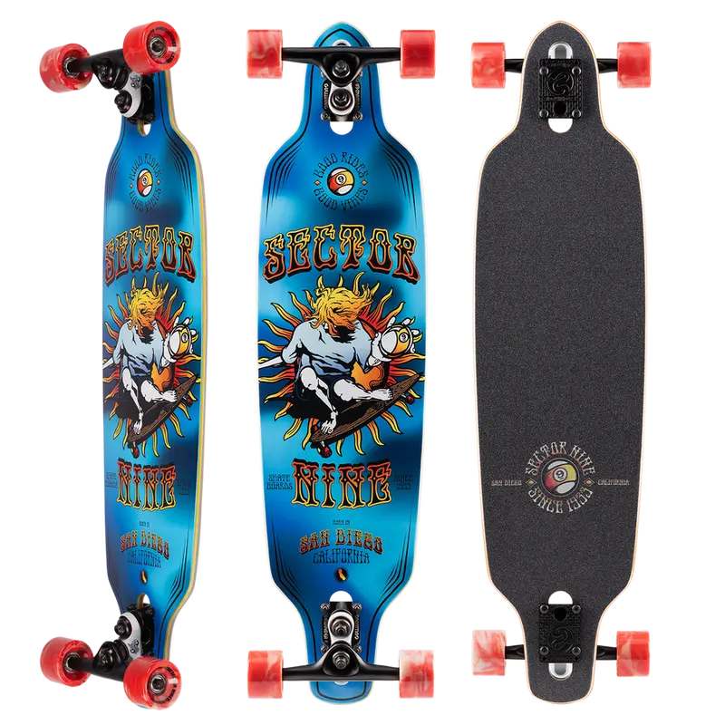 Sector 9 9Er Mini Fractal Skateboard Complete 2