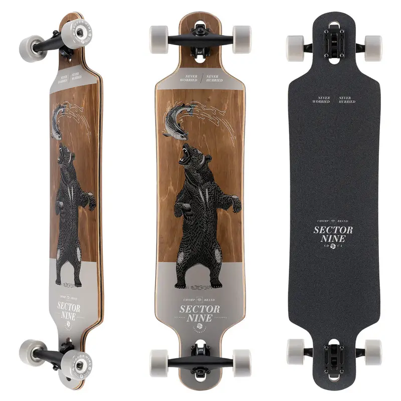 Sector 9 Meridian Grizzly 40" Drop Through Longboard Complete 1