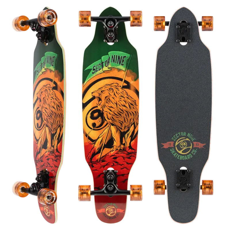 Sector 9 Rasta Mini Striker Skateboard Complete 1