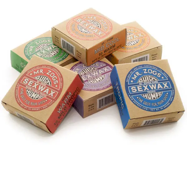 Sex Wax Coconut Quick Humps Surf Wax  (Ecobox) 1