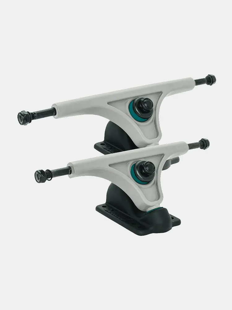 Slant Mag Reverse Kingpin Trucks - Grey / Black 1