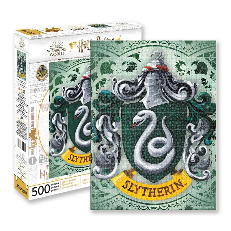 Slytherin Crest 500 Piece Puzzle From Harry Potter 1
