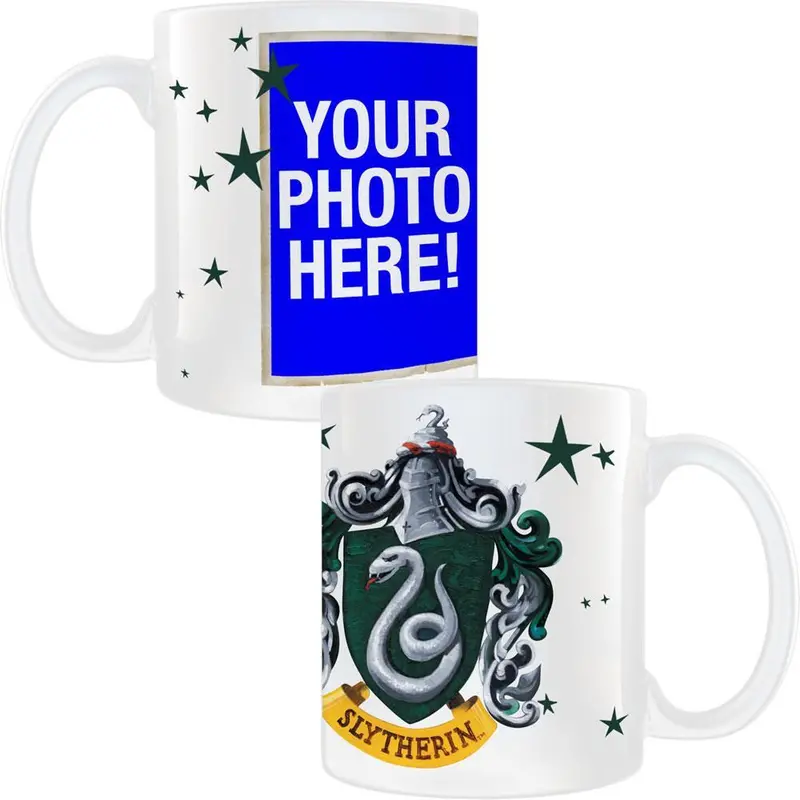 Slytherin Crest Custom Photo Mug 1