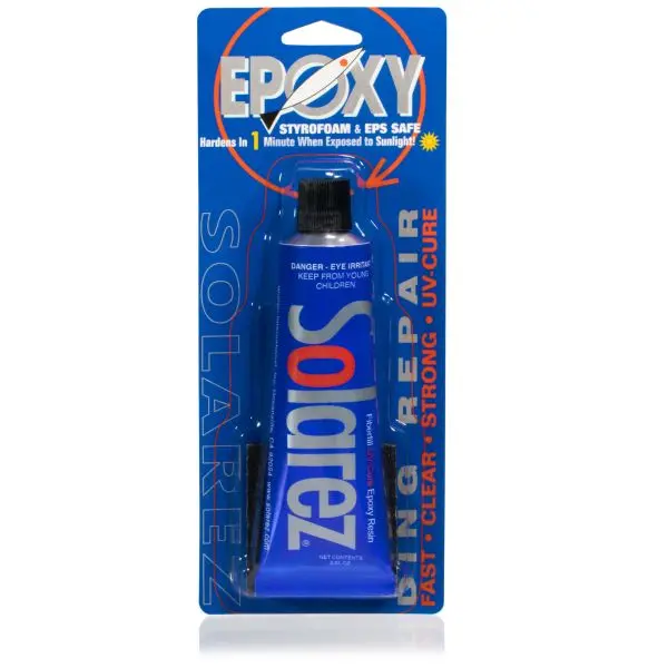 Solarez UV-Cured Epoxy for Surfboard Ding Repair
