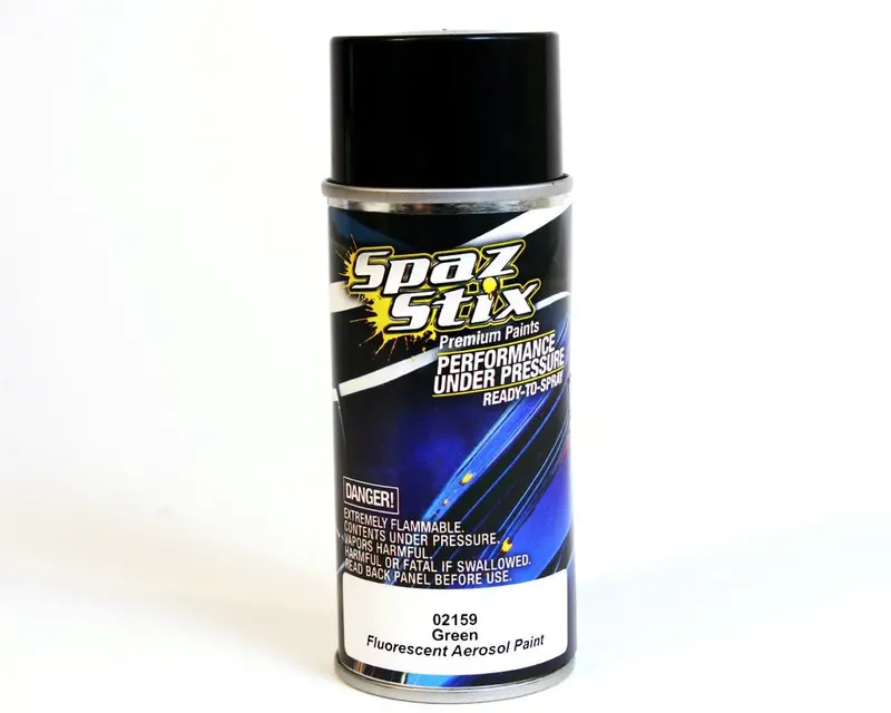Spaz Stix Green Fluorescent Aerosol Paint 3.5Oz - Szx02159 1