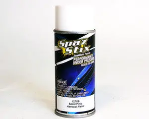 Spaz Stix Solid Pink Aerosol Paint 3.5Oz - Szx12709 1