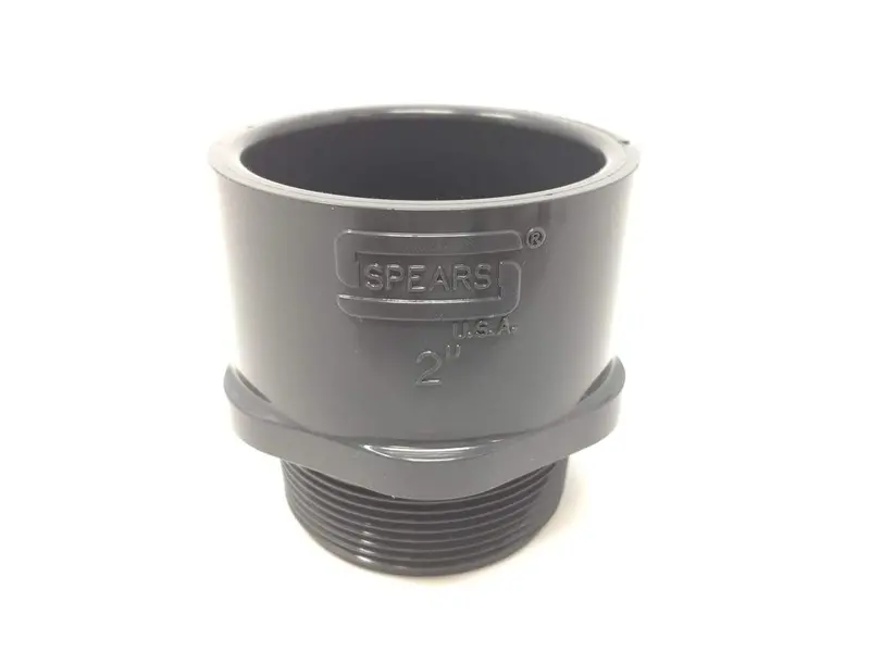 Spears - 2'' Sch80 Pvc Male Adapter Mpt X Socket - 836-020 1