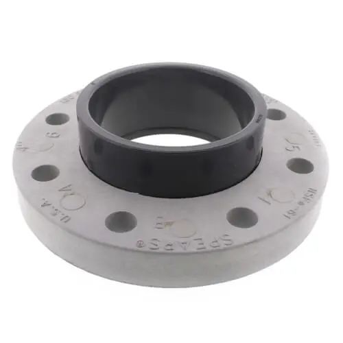 Spears - 4'' Sch80 Pvc Van Stone Flange Socket - 854-040 1