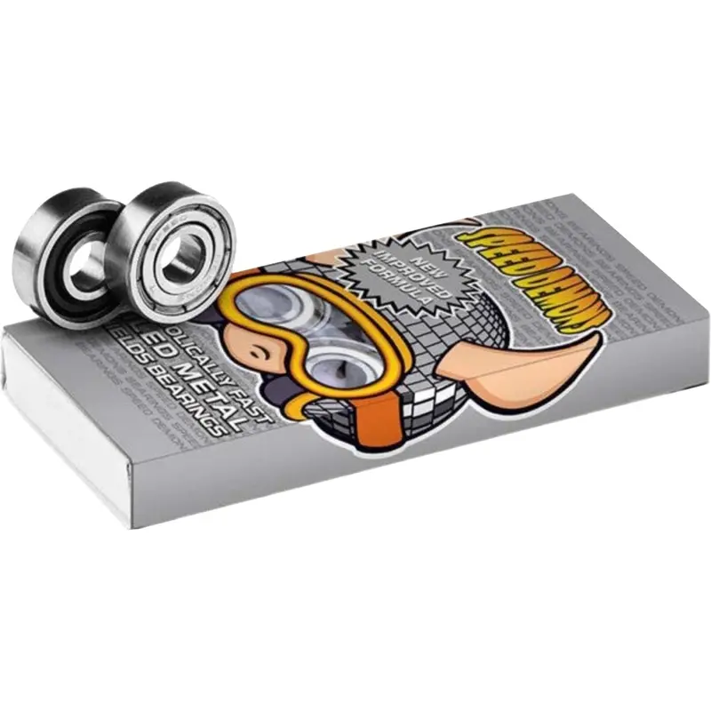 Speed Demons Skateboards Disco Abec 5 Silver Skateboard Bearings 1