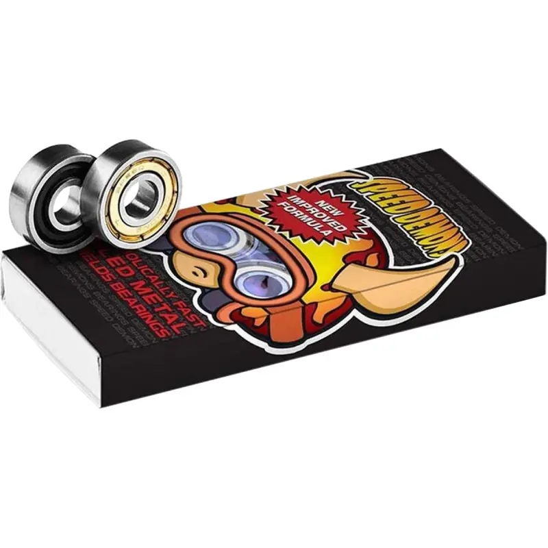 Speed Demons Skateboards Hot Shot Abec 5 Gold Skateboard Bearings 1