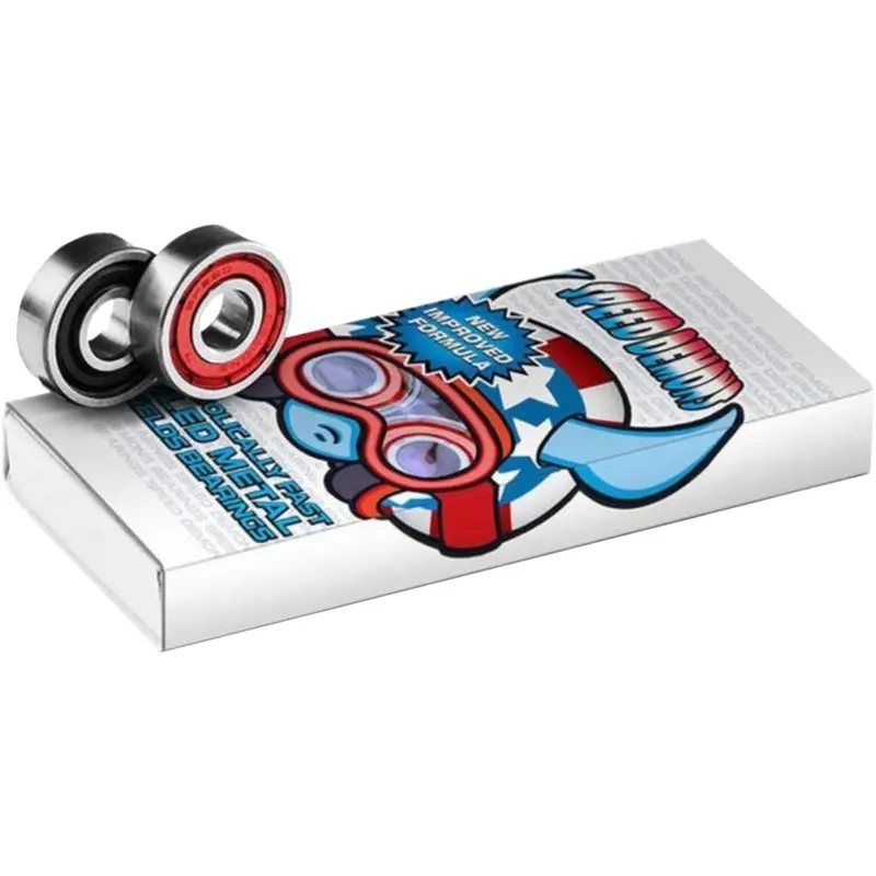 Speed Demons Skateboards Stars Abec 5 Red Skateboard Bearings 1
