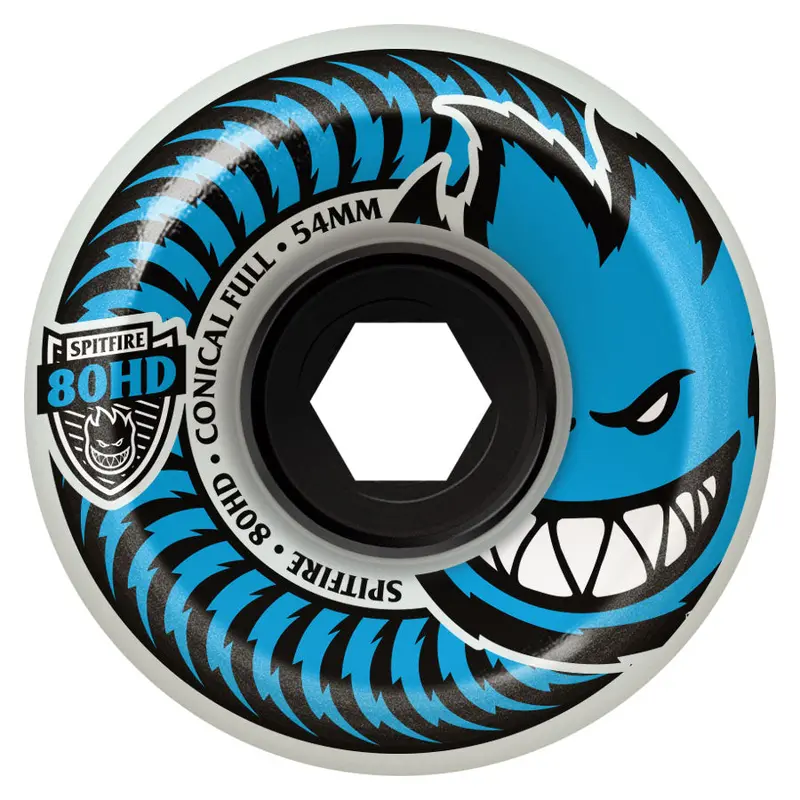 Spitfire 80Hd Conical Full Skateboard Wheels 56Mm 1