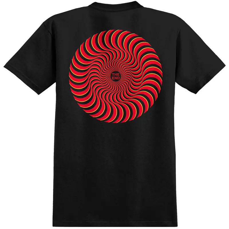Spitfire Classic Swirl Overlay T-Shirt Medium 1
