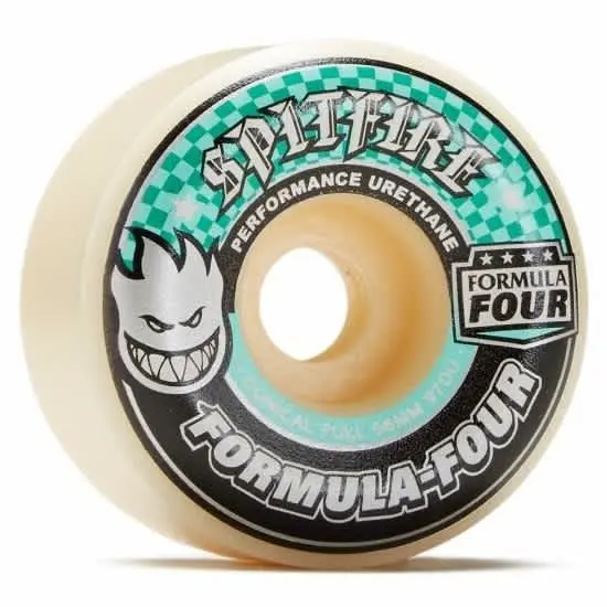 Spitfire F4 97A Conical Full  (White/Turq) 1