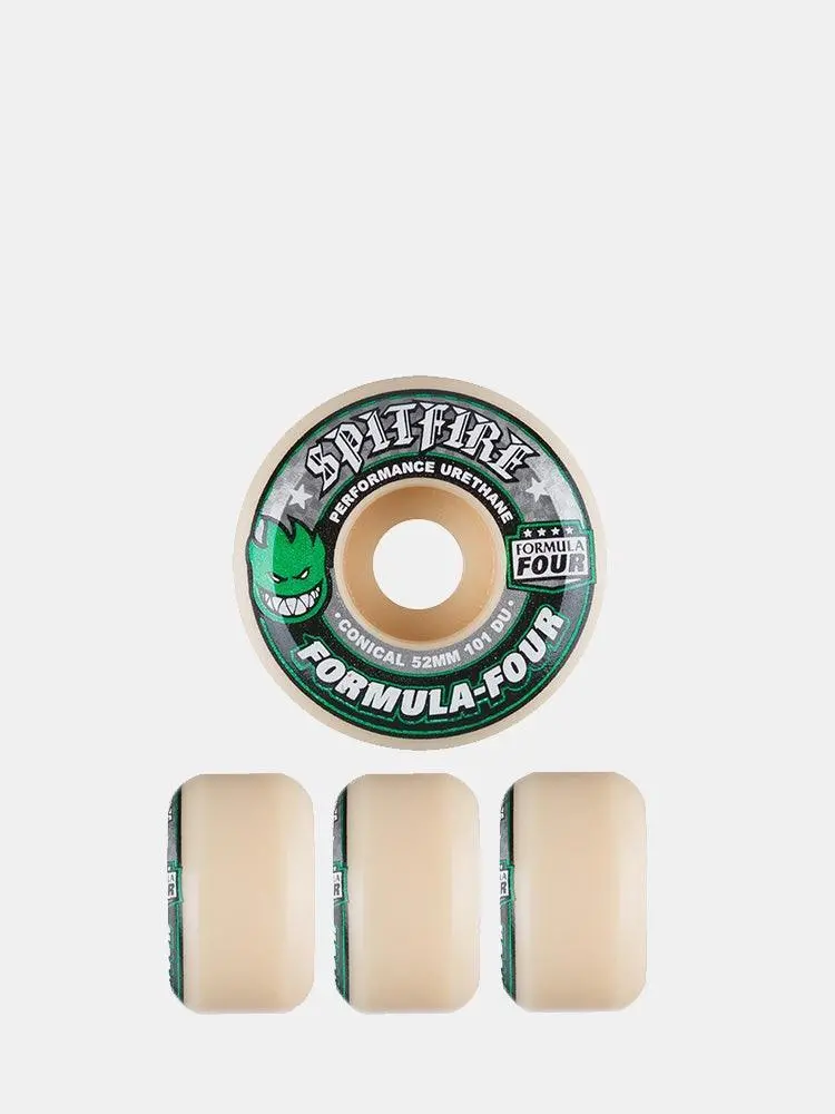 Spitfire Formula Four Conical Wheels - Green 1