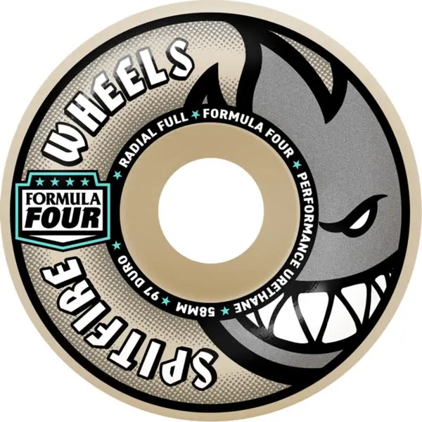 Spitfire Formula Four Radial Full 58Mm 97D Wheels 1