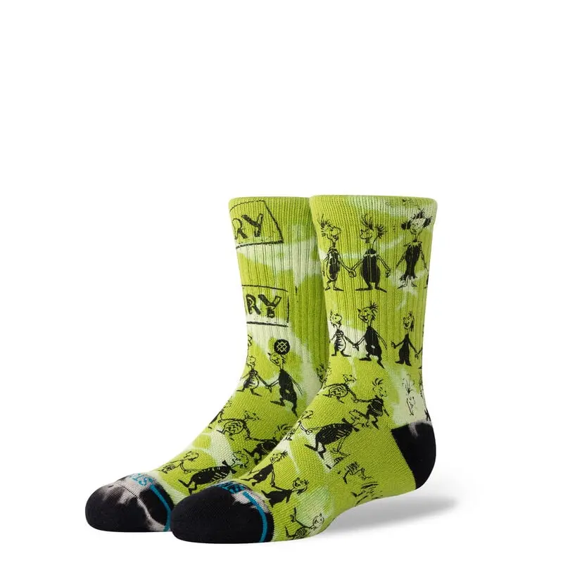 Stance Down In Whoville Kids Crew Socks 1