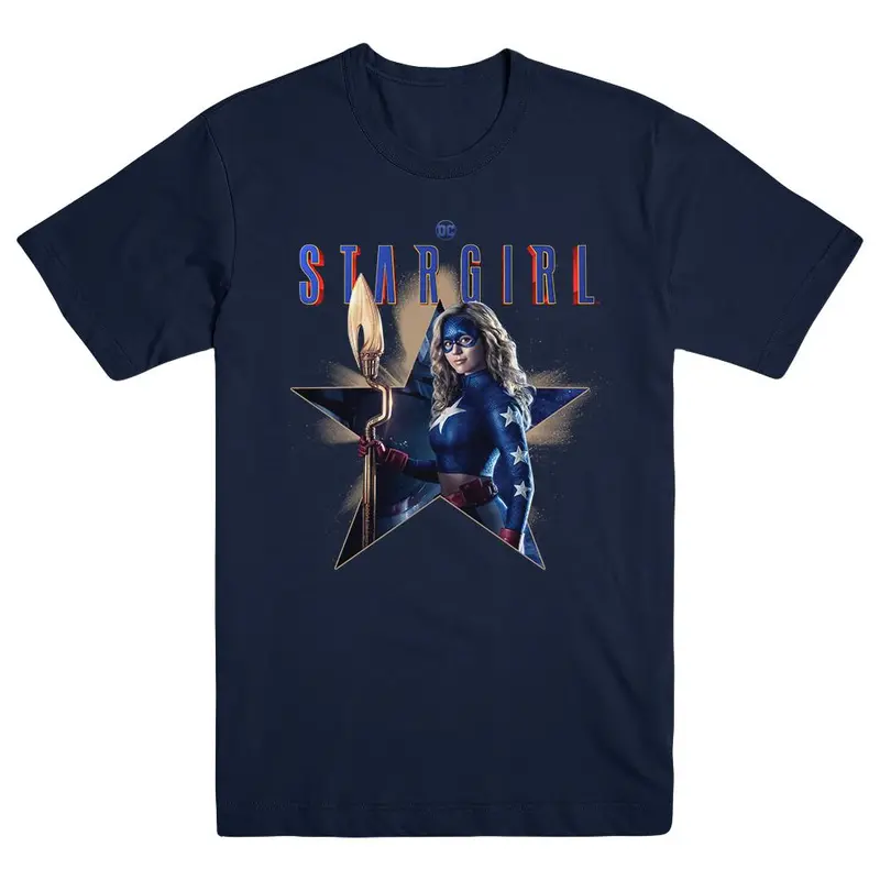Stargirl Poster Art Navy T-Shirt 1