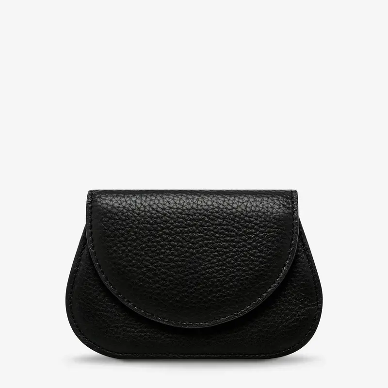 Status Anxiety Eyes Wide Leather Wallet - Black 1