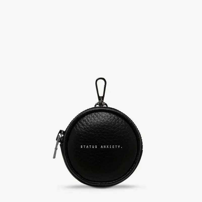 Status Anxiety Go With Me Leather Pouch - Black 1