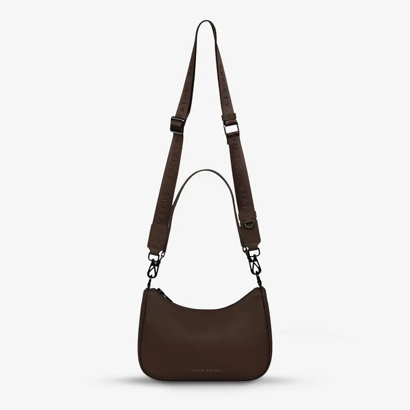 Status Anxiety Look Both Ways Bag - Cocoa 1