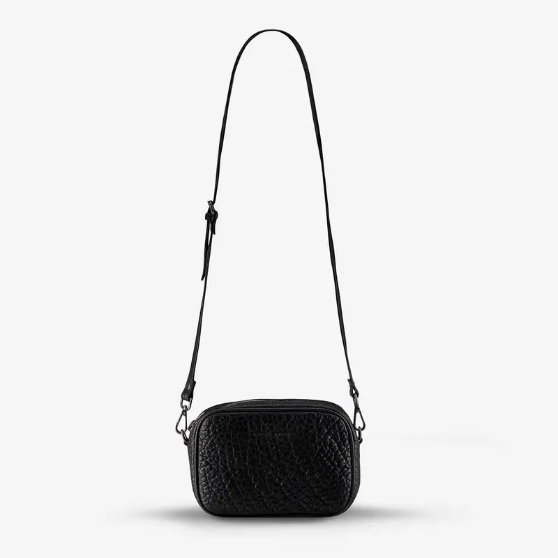 Status Anxiety Plunder Bag - Black Bubble 1