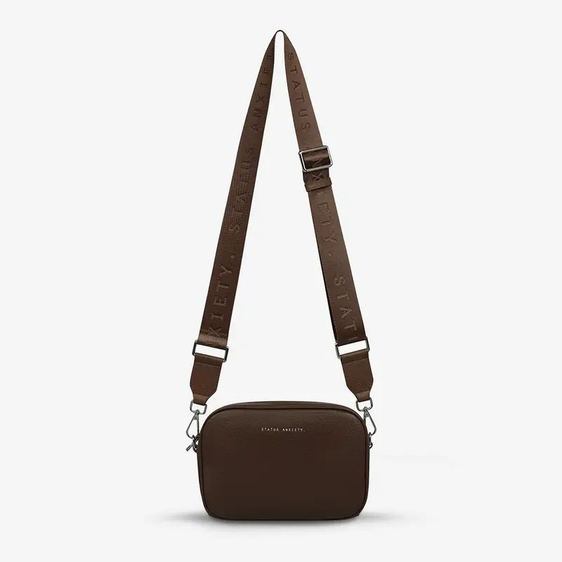 Status Anxiety Plunder With Webbed Strap Bag - Cocoa 1