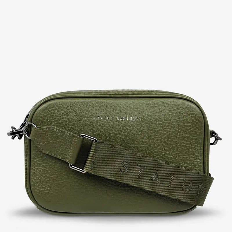 Status Anxiety Plunder With Webbed Strap Bag - Khaki 2