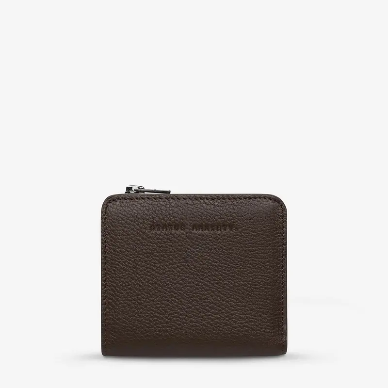Status Anxiety Sense Of Wonder Leather Wallet - Cocoa 1