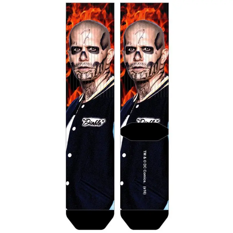 Suicide Squad Diablo Sublimated Premium Crew Socks 1
