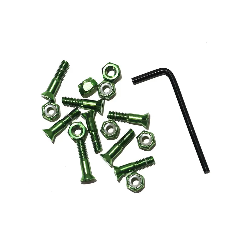 Sunday Hardware 7/8 Green Anodised 1