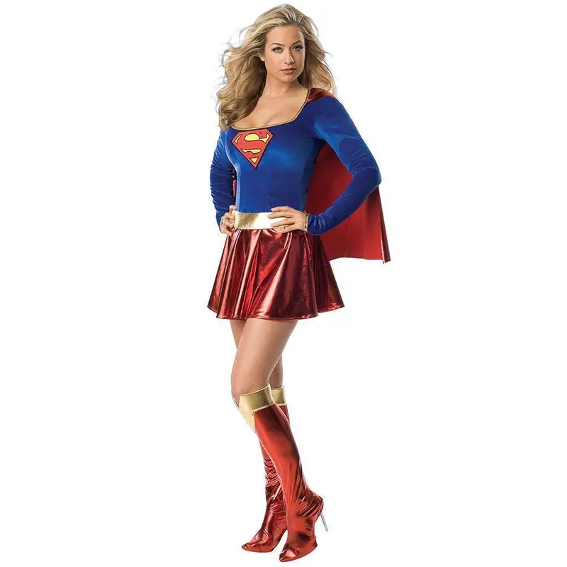 Supergirl Deluxe Adult Costume 1