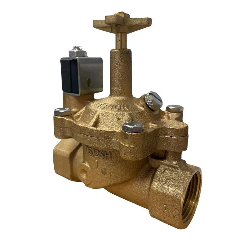 Superior - 950100 - 1'' Brass In-Line Valve W/ Flow Control (Npt) 1