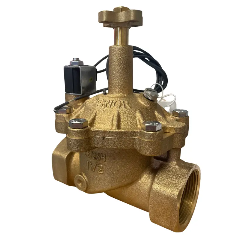 Superior - 950150 - 1-1/2'' Brass In-Line Valve W/ Flow Control (Npt) 1